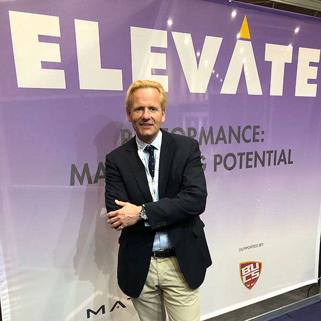 Elevate conference at Excel London Podcast Cover Image